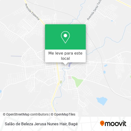 Salão de Beleza Jerusa Nunes Hair mapa