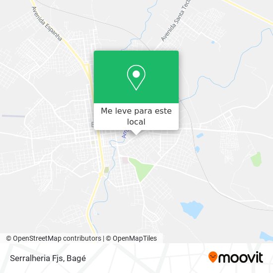Serralheria Fjs mapa
