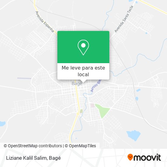 Liziane Kalil Salim mapa