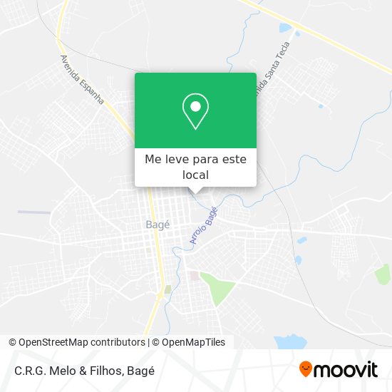 C.R.G. Melo & Filhos mapa
