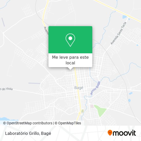 Laboratório Grillo mapa