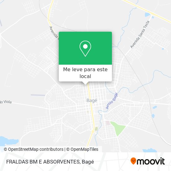 FRALDAS BM E ABSORVENTES mapa