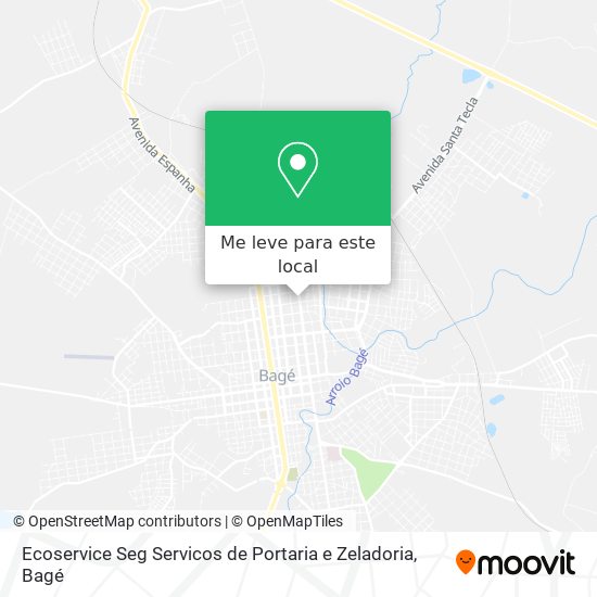 Ecoservice Seg Servicos de Portaria e Zeladoria mapa