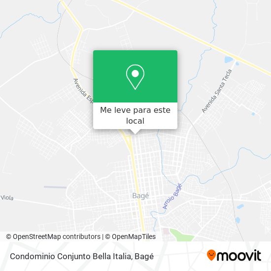 Condominio Conjunto Bella Italia mapa