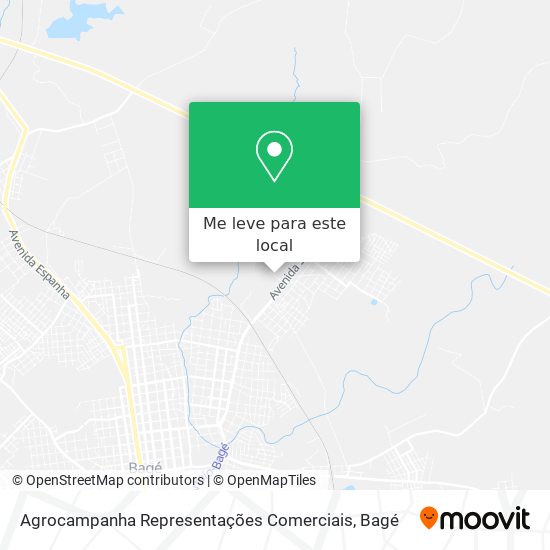 Agrocampanha Representações Comerciais mapa