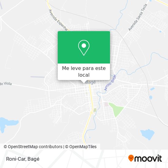 Roni-Car mapa