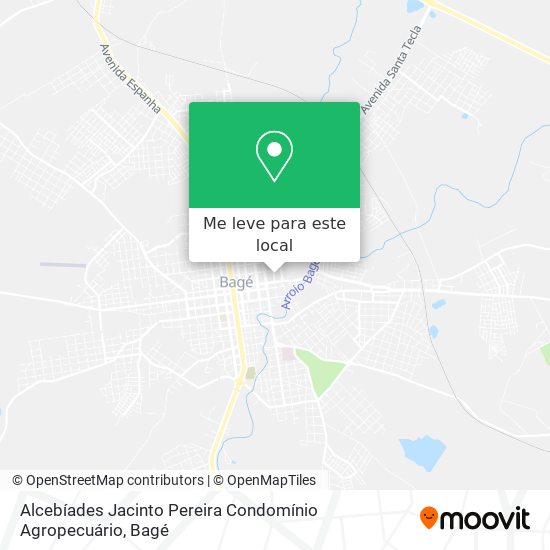 Alcebíades Jacinto Pereira Condomínio Agropecuário mapa