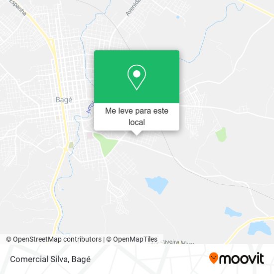 Comercial Silva mapa