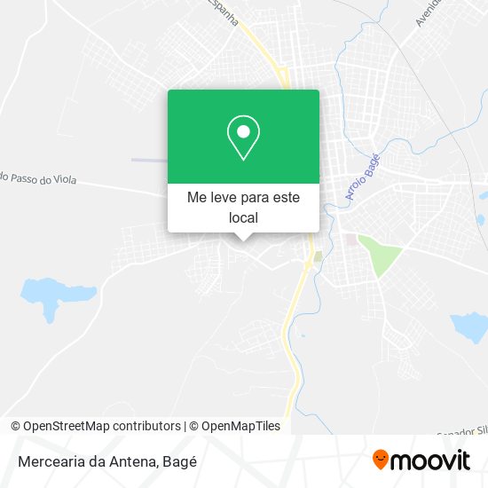 Mercearia da Antena mapa