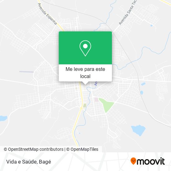 Vida e Saúde mapa