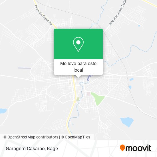 Garagem Casarao mapa