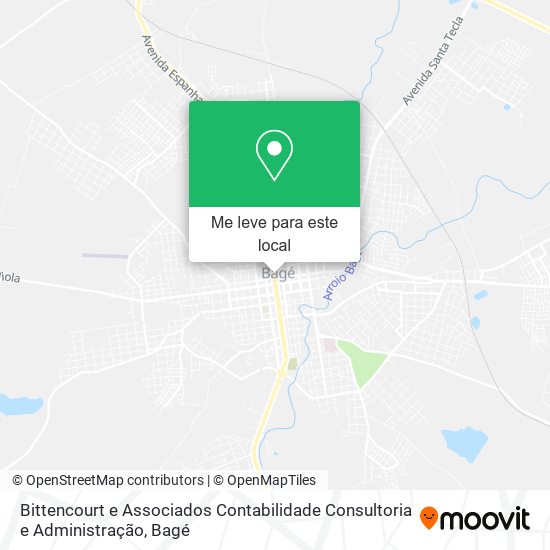 Bittencourt e Associados Contabilidade Consultoria e Administração mapa
