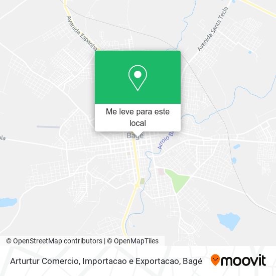 Arturtur Comercio, Importacao e Exportacao mapa