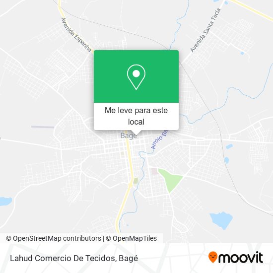 Lahud Comercio De Tecidos mapa