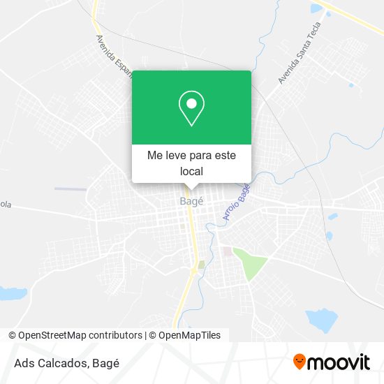 Ads Calcados mapa