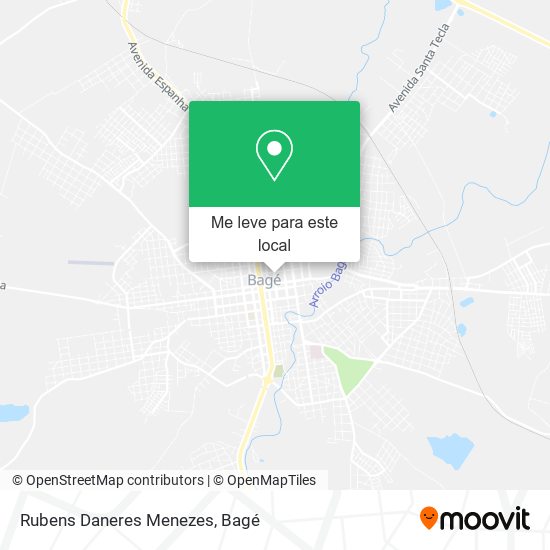 Rubens Daneres Menezes mapa