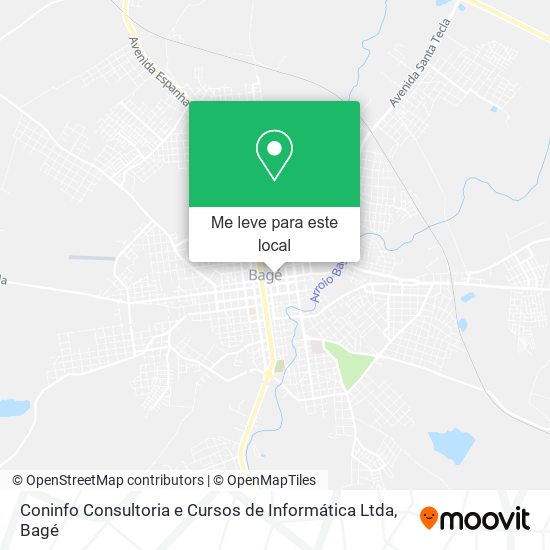 Coninfo Consultoria e Cursos de Informática Ltda mapa
