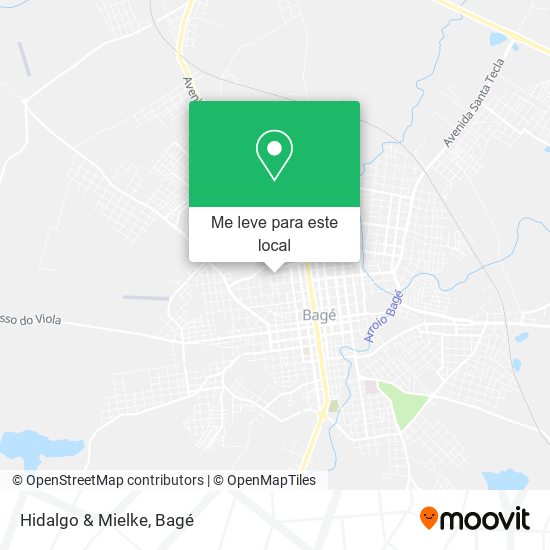 Hidalgo & Mielke mapa