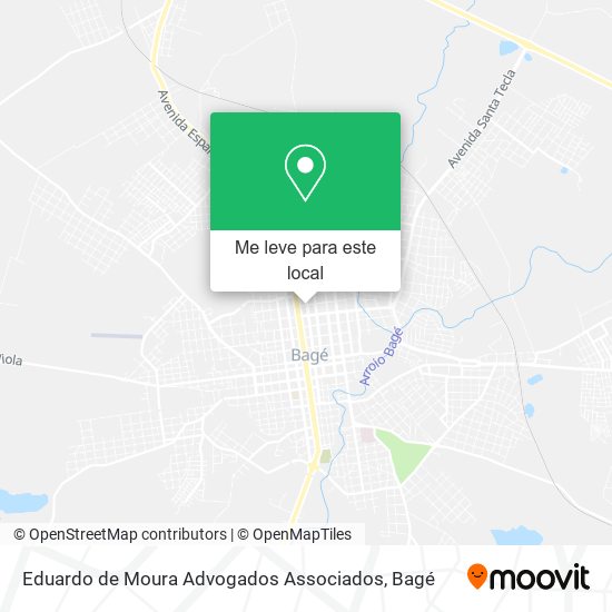 Eduardo de Moura Advogados Associados mapa