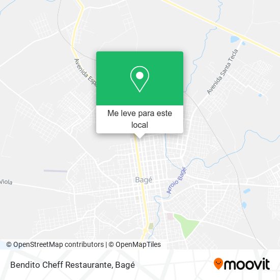 Bendito Cheff Restaurante mapa