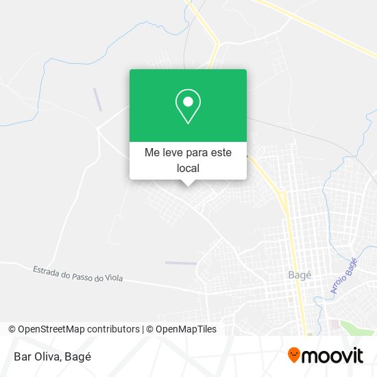 Bar Oliva mapa