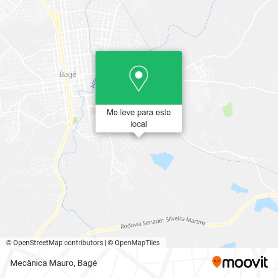 Mecânica Mauro mapa
