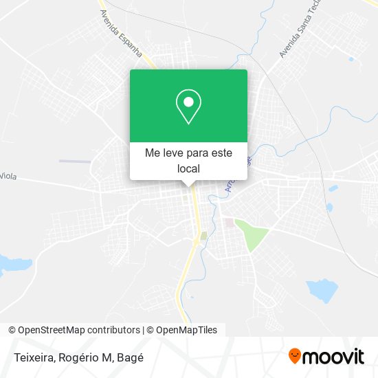 Teixeira, Rogério M mapa