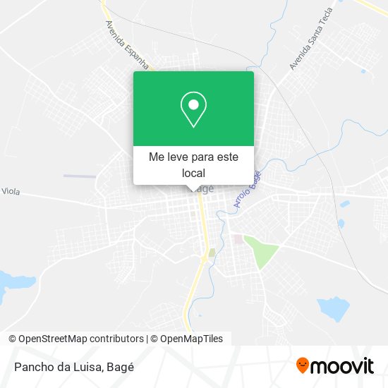 Pancho da Luisa mapa