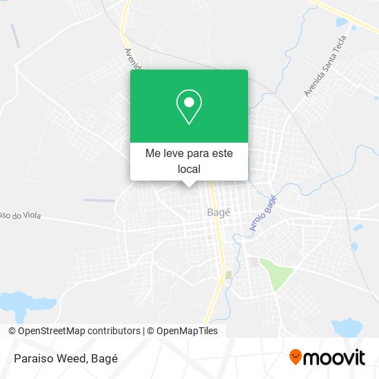 Paraiso Weed mapa