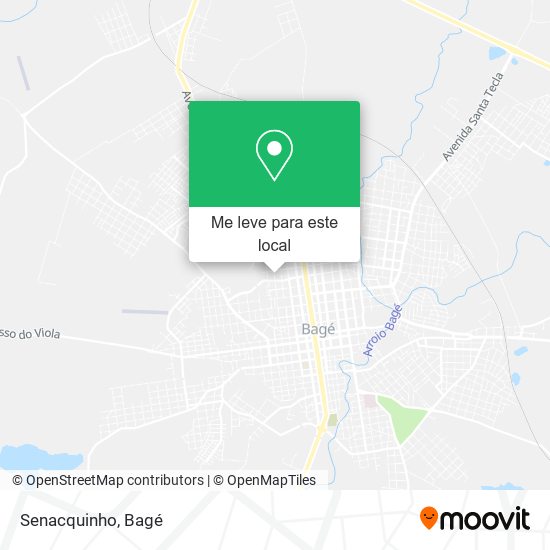 Senacquinho mapa
