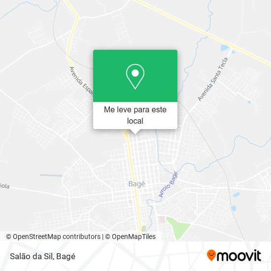 Salão da Sil mapa