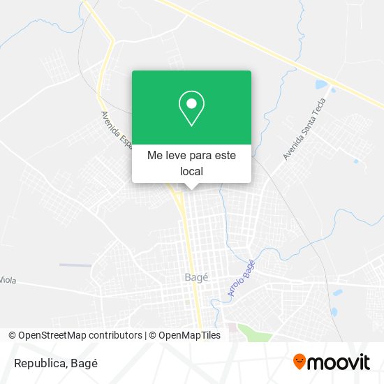 Republica mapa
