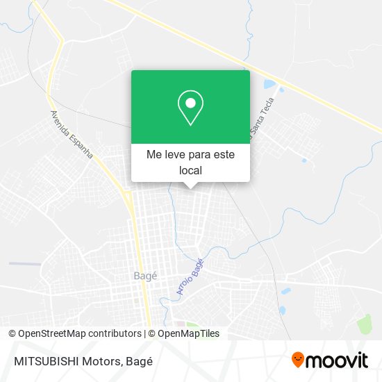 MITSUBISHI Motors mapa