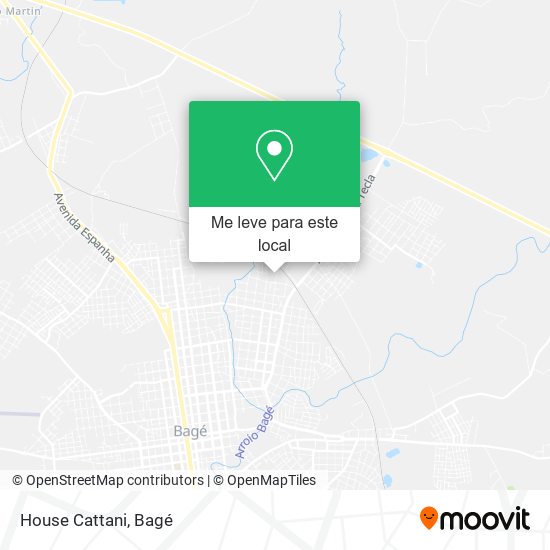 House Cattani mapa
