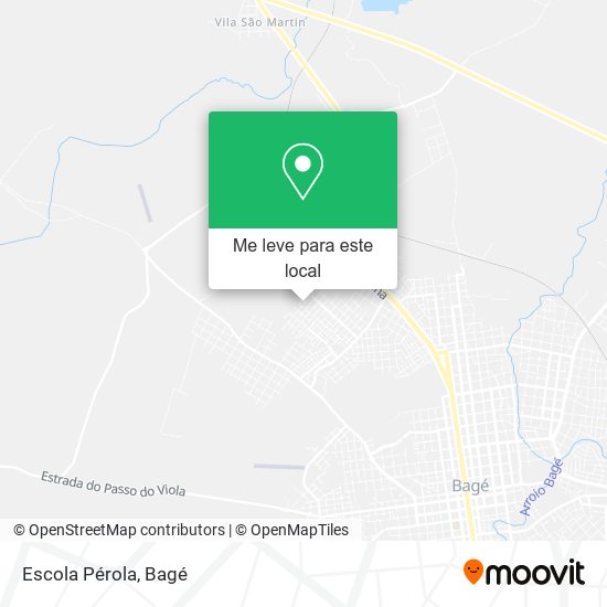 Escola Pérola mapa