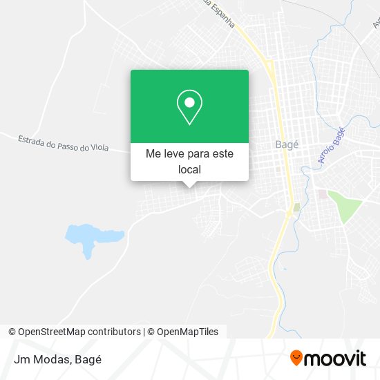 Jm Modas mapa