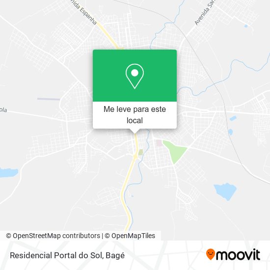 Residencial Portal do Sol mapa