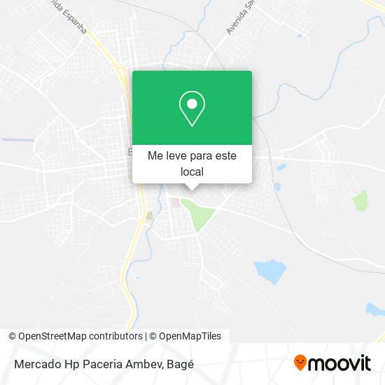 Mercado Hp Paceria Ambev mapa