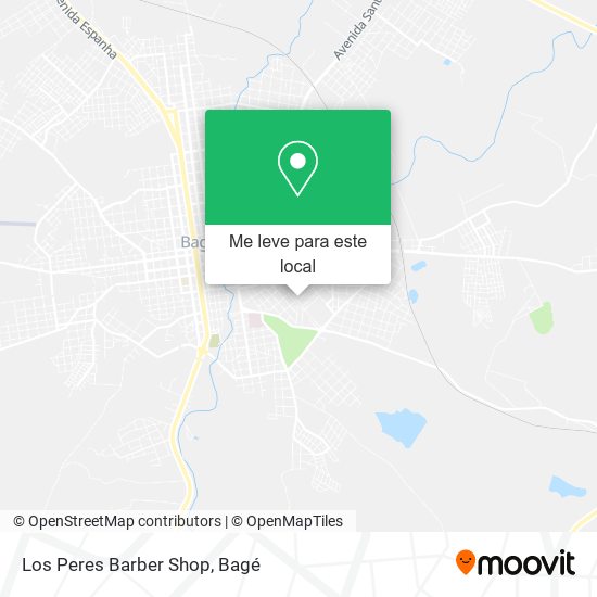 Los Peres Barber Shop mapa