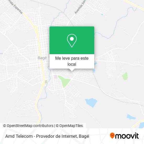 Amd Telecom - Provedor de Internet mapa