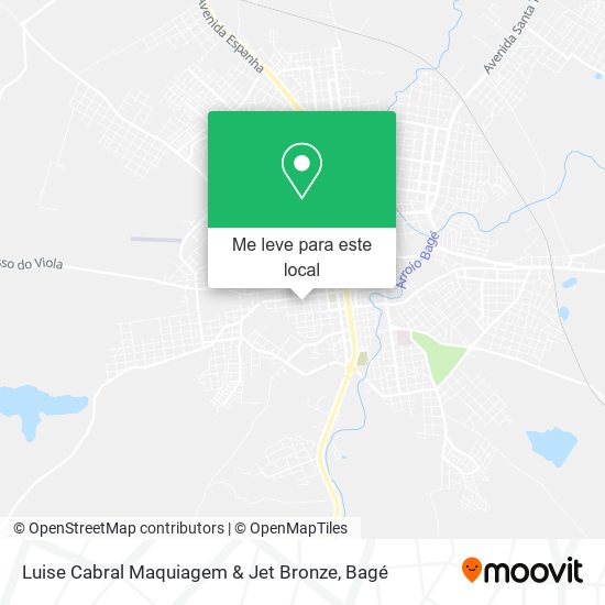 Luise Cabral Maquiagem & Jet Bronze mapa