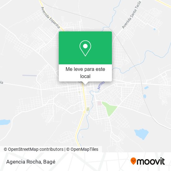 Agencia Rocha mapa
