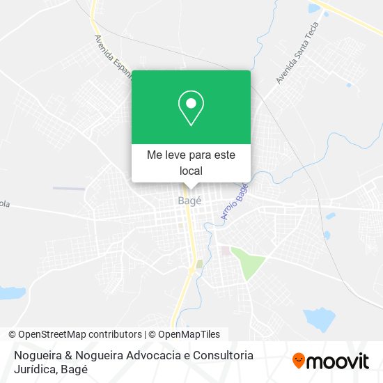 Nogueira & Nogueira Advocacia e Consultoria Jurídica mapa