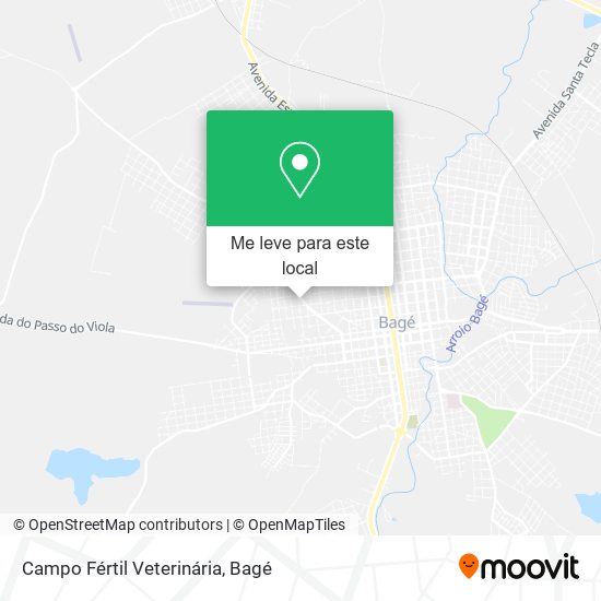 Campo Fértil Veterinária mapa