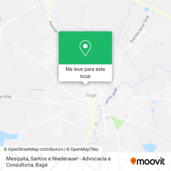 Mesquita, Santos e Niederauer - Advocacia e Consultoria mapa