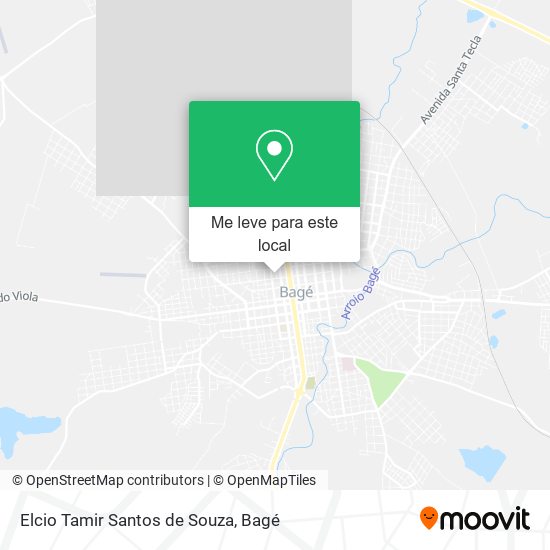 Elcio Tamir Santos de Souza mapa