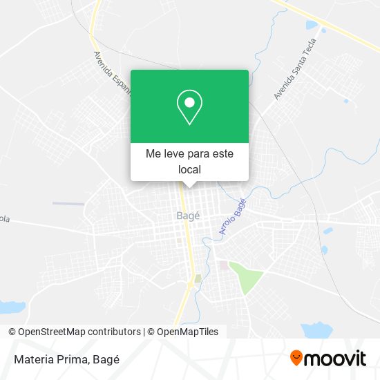 Materia Prima mapa