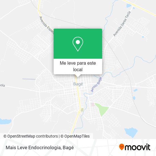 Mais Leve Endocrinologia mapa