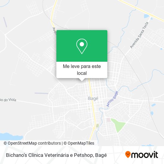 Bichano's Clínica Veterinária e Petshop mapa