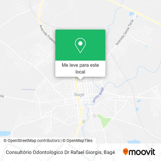 Consultório Odontológico Dr Rafael Giorgis mapa